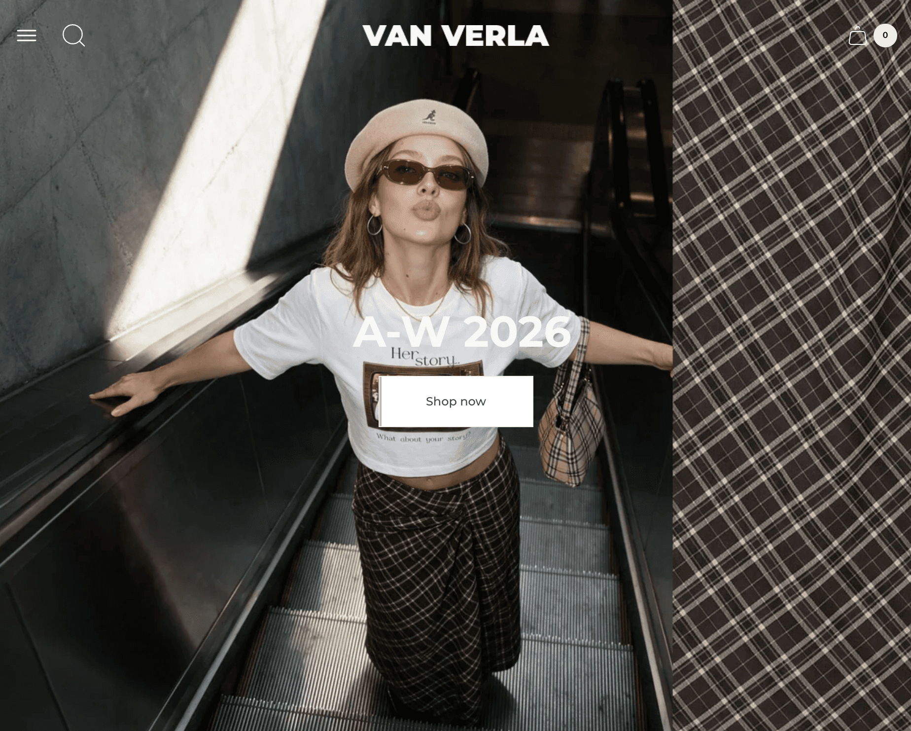 Van Verla Love tee campaign shot