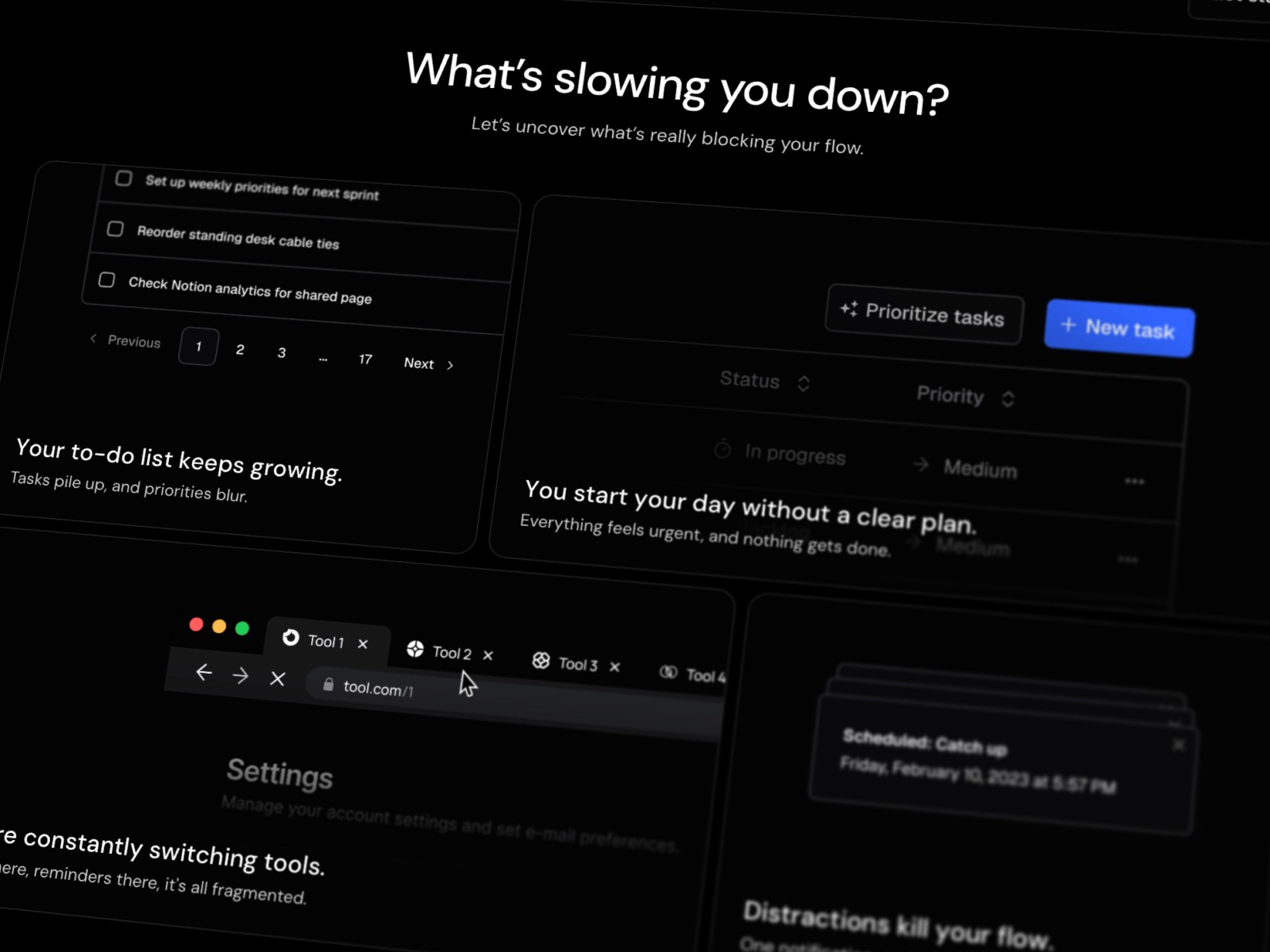 Cadence — 极简现代 SaaS 产品官网设计灵感