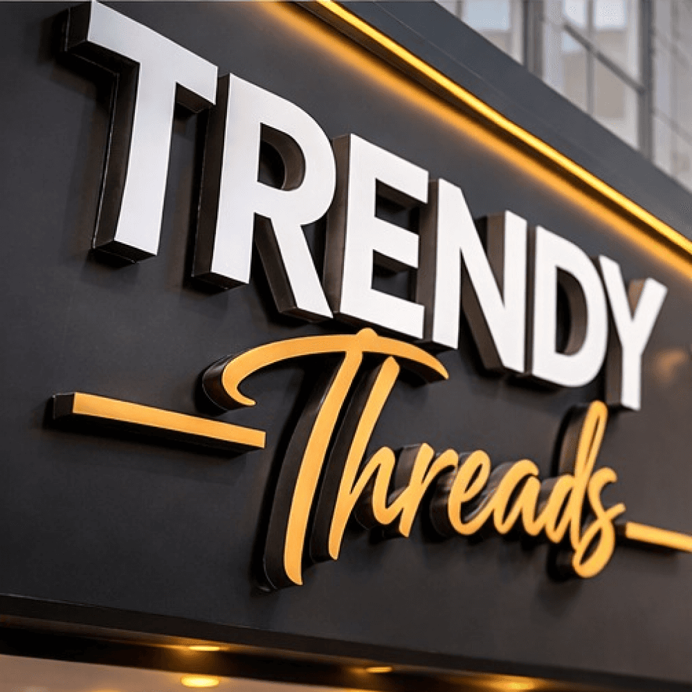 A wet path illuminated by streetlights at night.