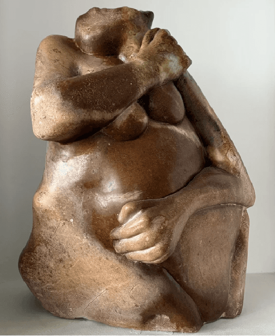 Earth Mother 1992, painting by Barbara Walker exploring the Goddess and feminine identity