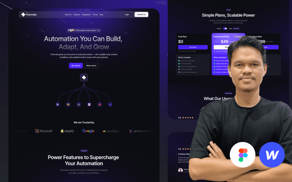 A MacBook with lines of code on its screen on a busy desk