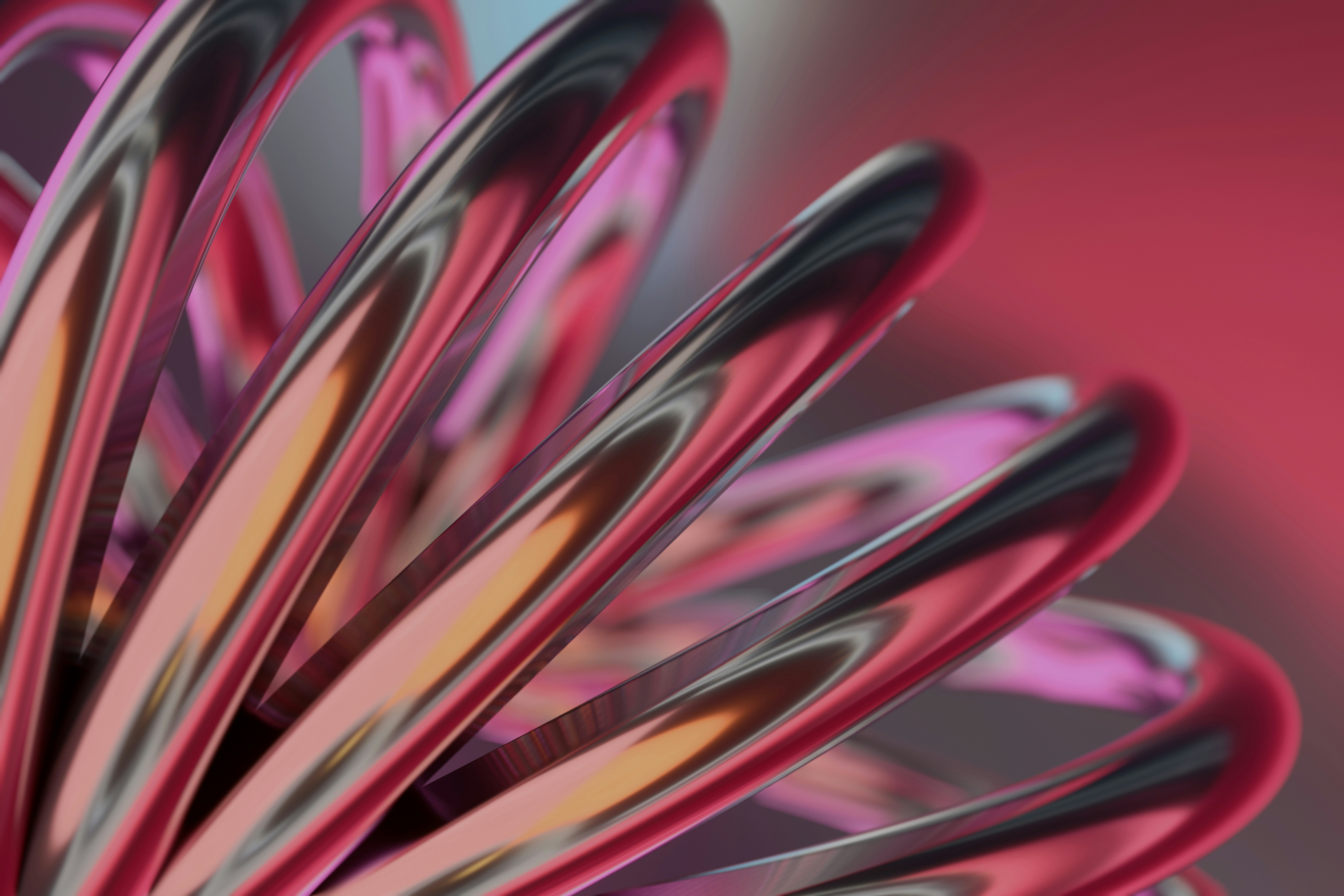 eine Nahaufnahme eines Metallobjekts auf beigem Hintergrund