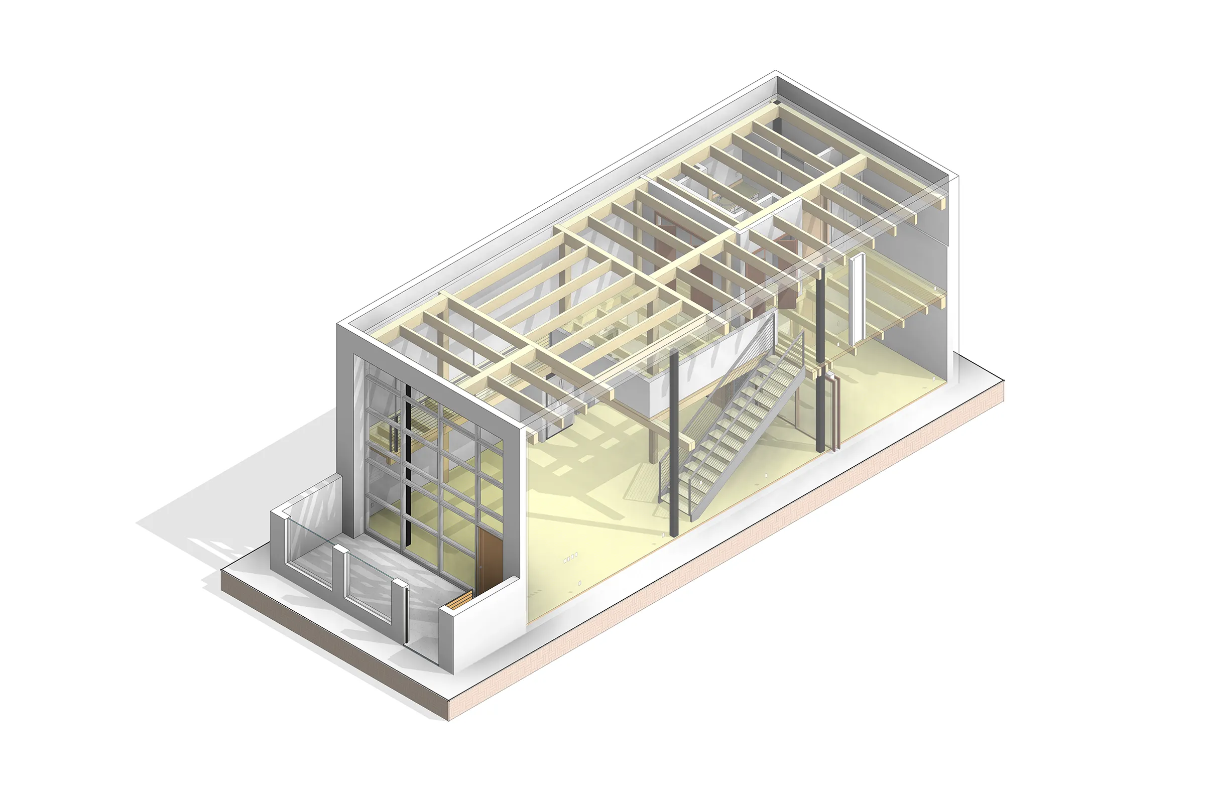 Delancey Street House Axon