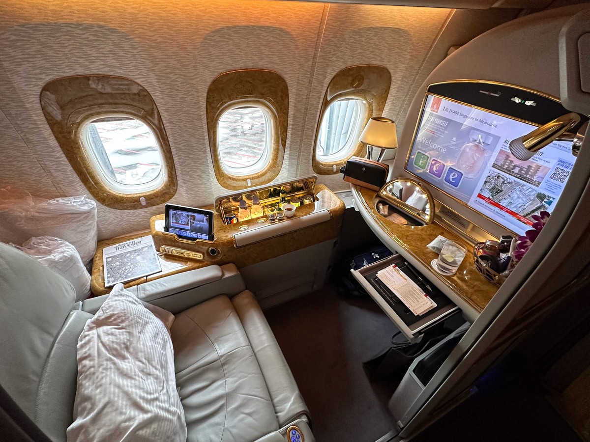first class flight