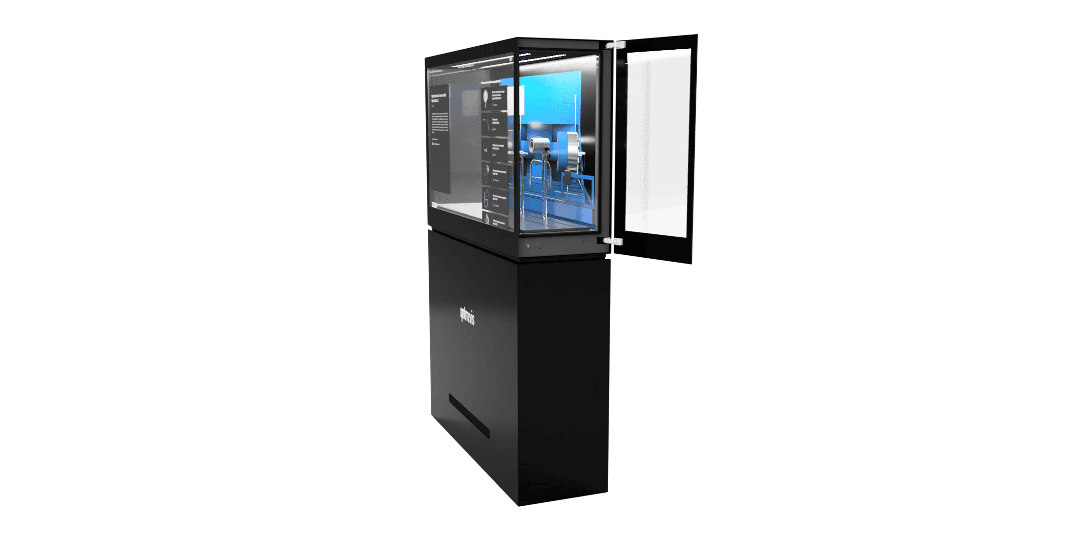 a black wireless headphone