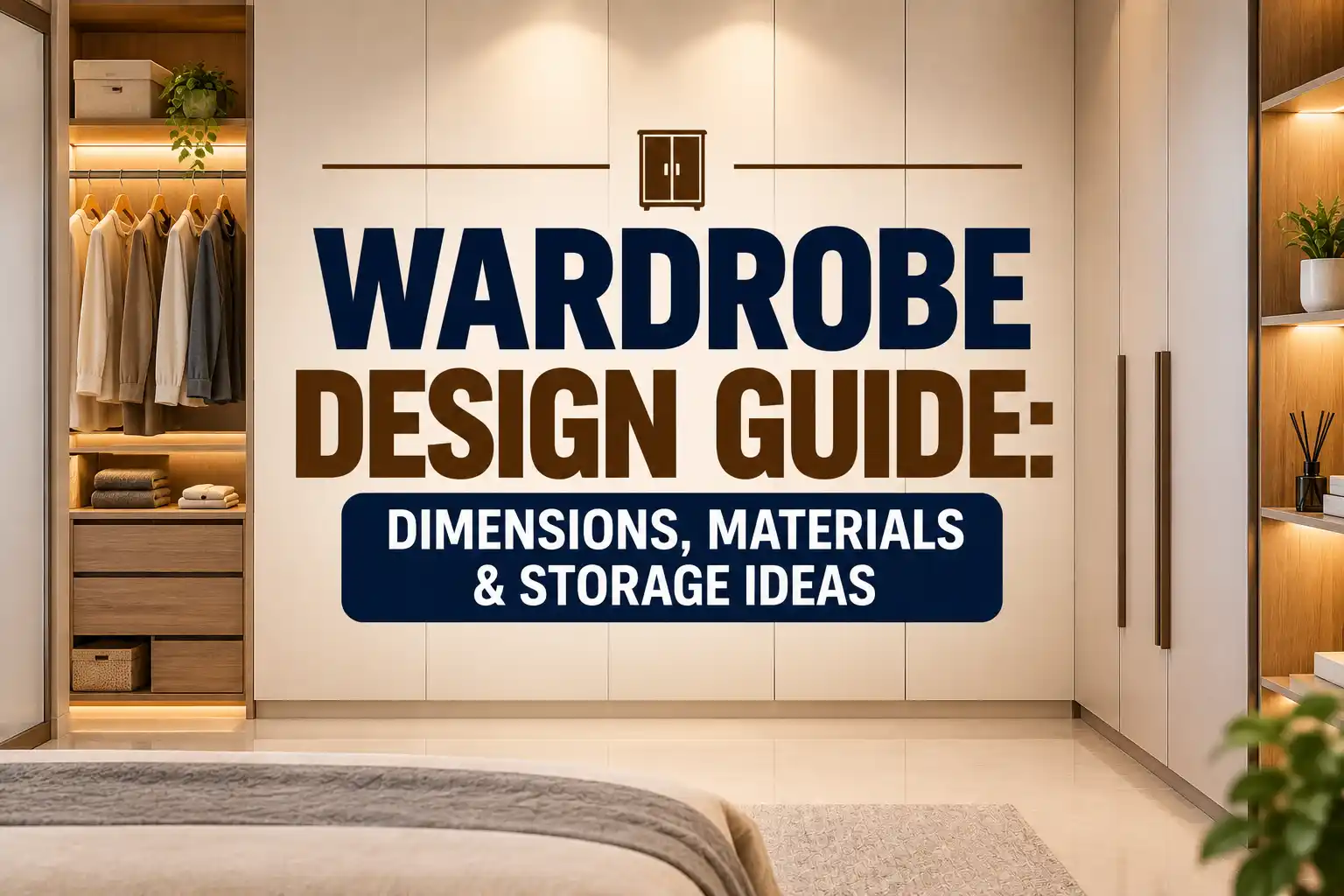 Wardrobe Design Guide: Dimensions, Materials & Storage Ideas