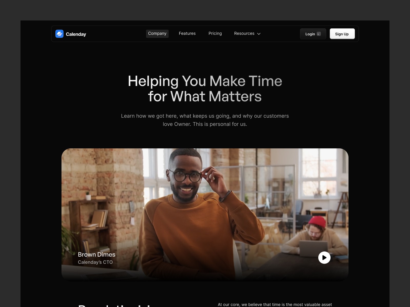 Taskwise template product features page preview