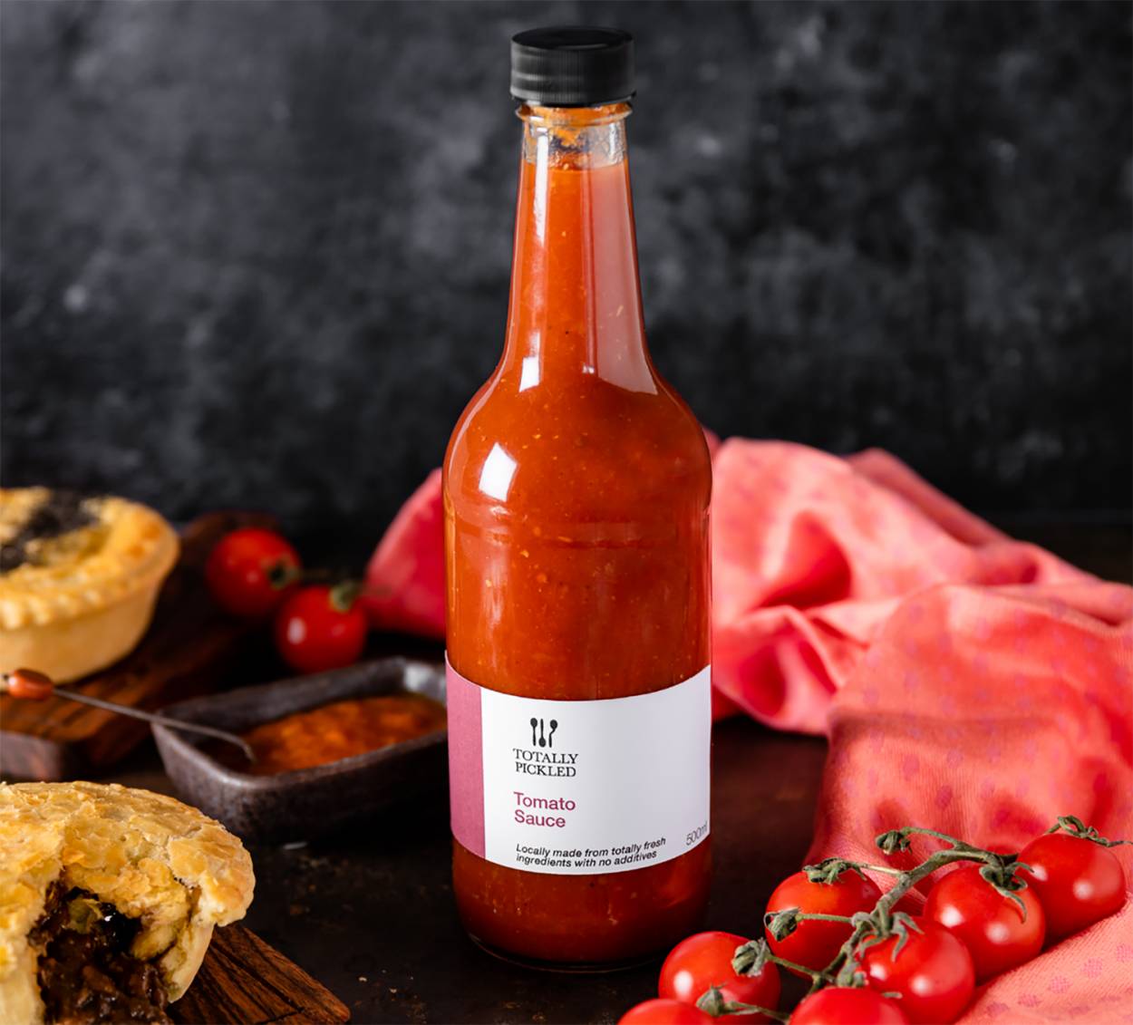 Image of a bottle of sauce