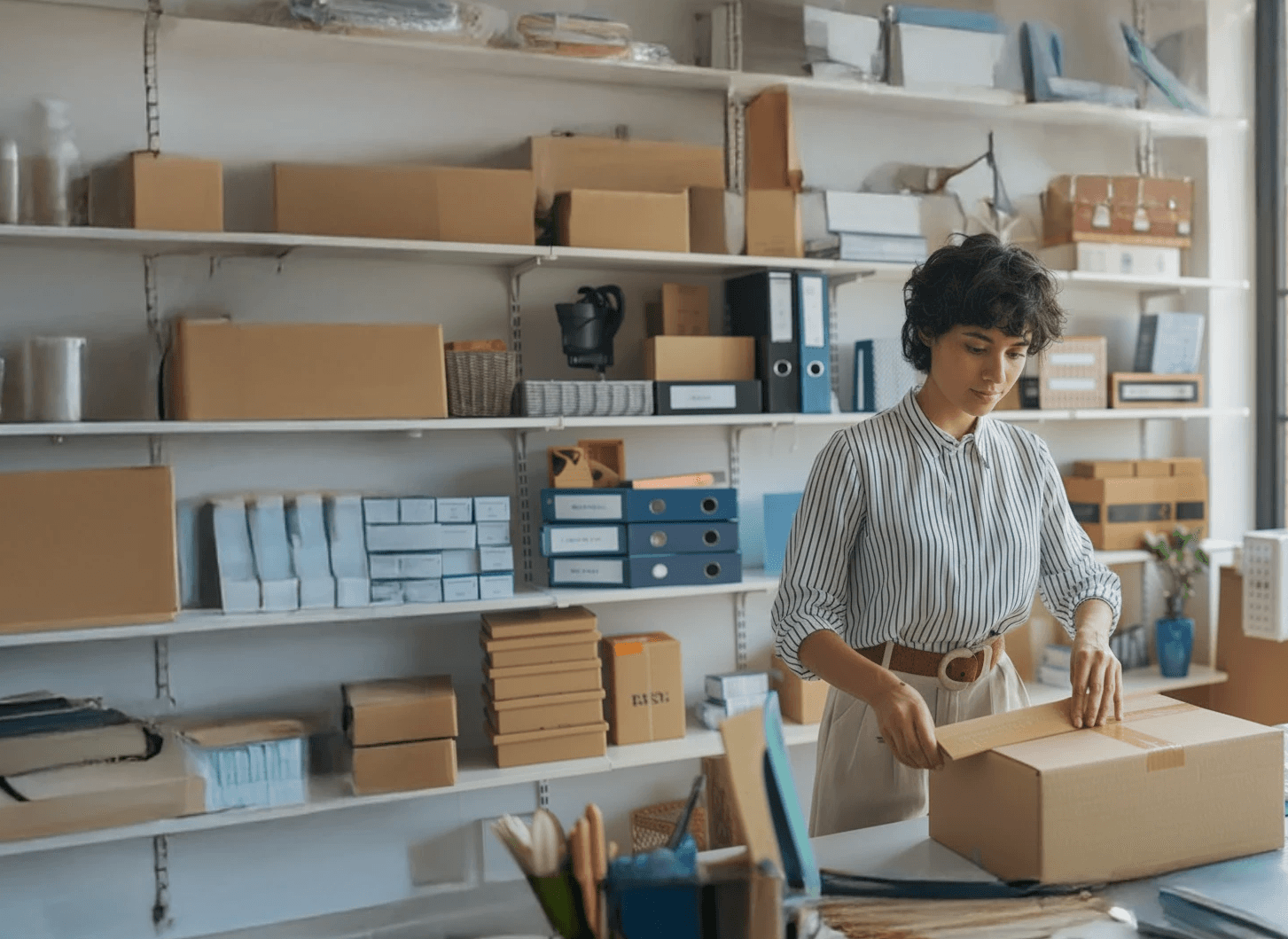 Stock market trader filing his income tax return using Quicko