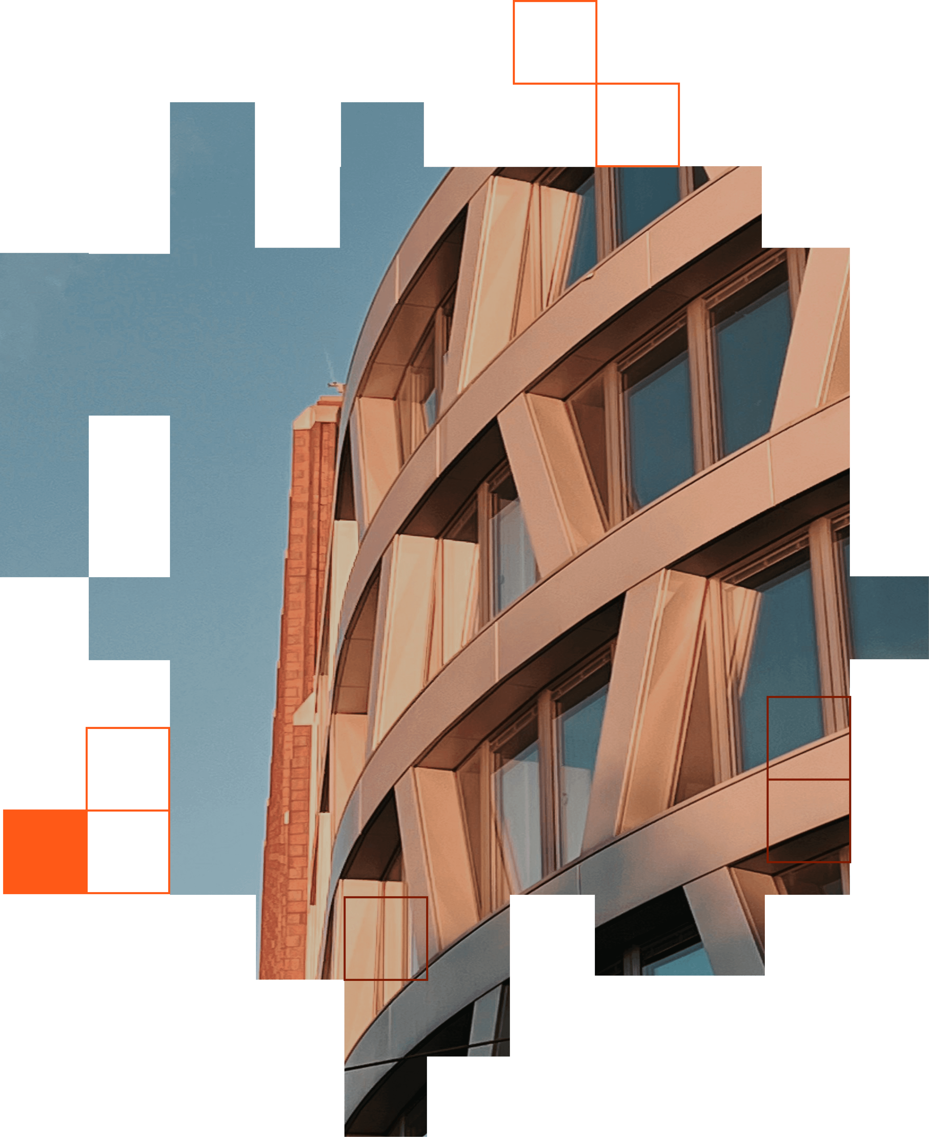 a low angle view of a building