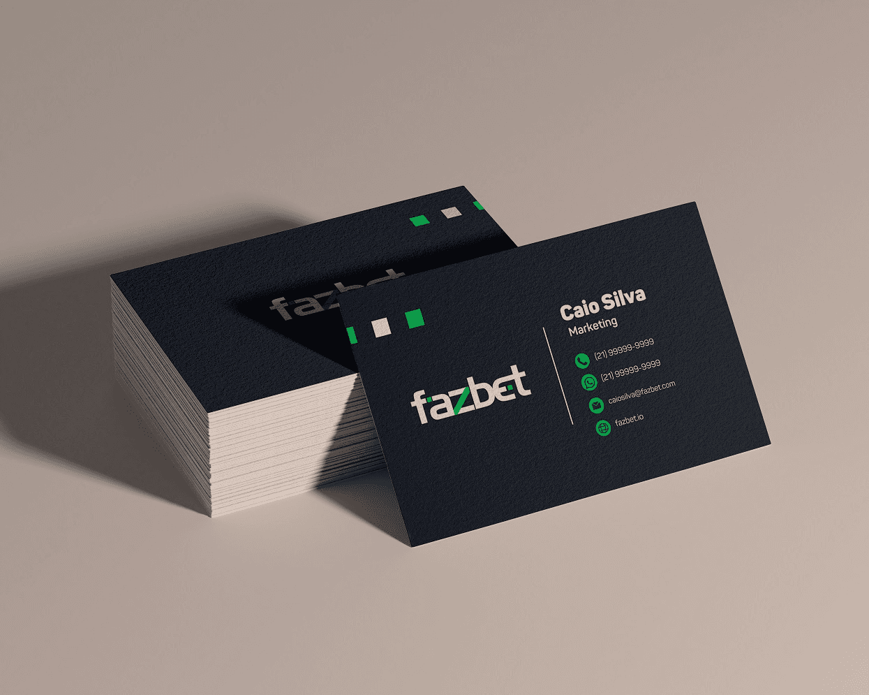 FazBet Business Card