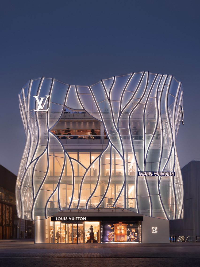 Maison Louis Vuitton Sanlitun Beijing by Jun Aoki