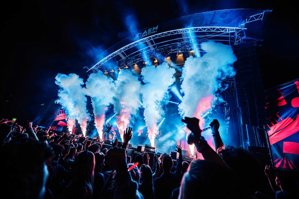 ASM Student Festival podium