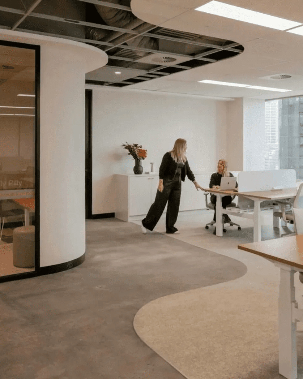 Modern creative agency office