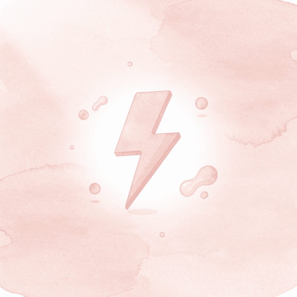 Lightning bolt icon representing automatic language processing