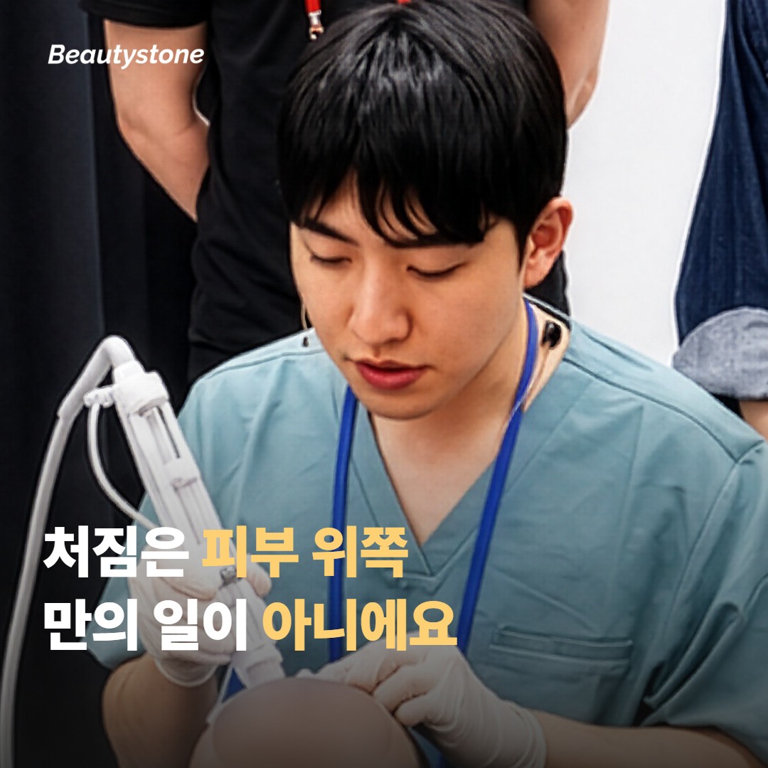 이마가 무거워 보이는 건 피부 위쪽만의 일이 아니에요