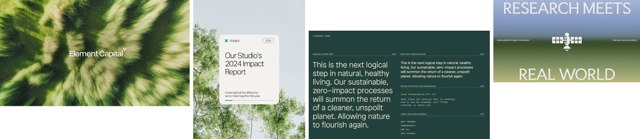 Eco‑friendly colour palettes and typography in sustainable branding