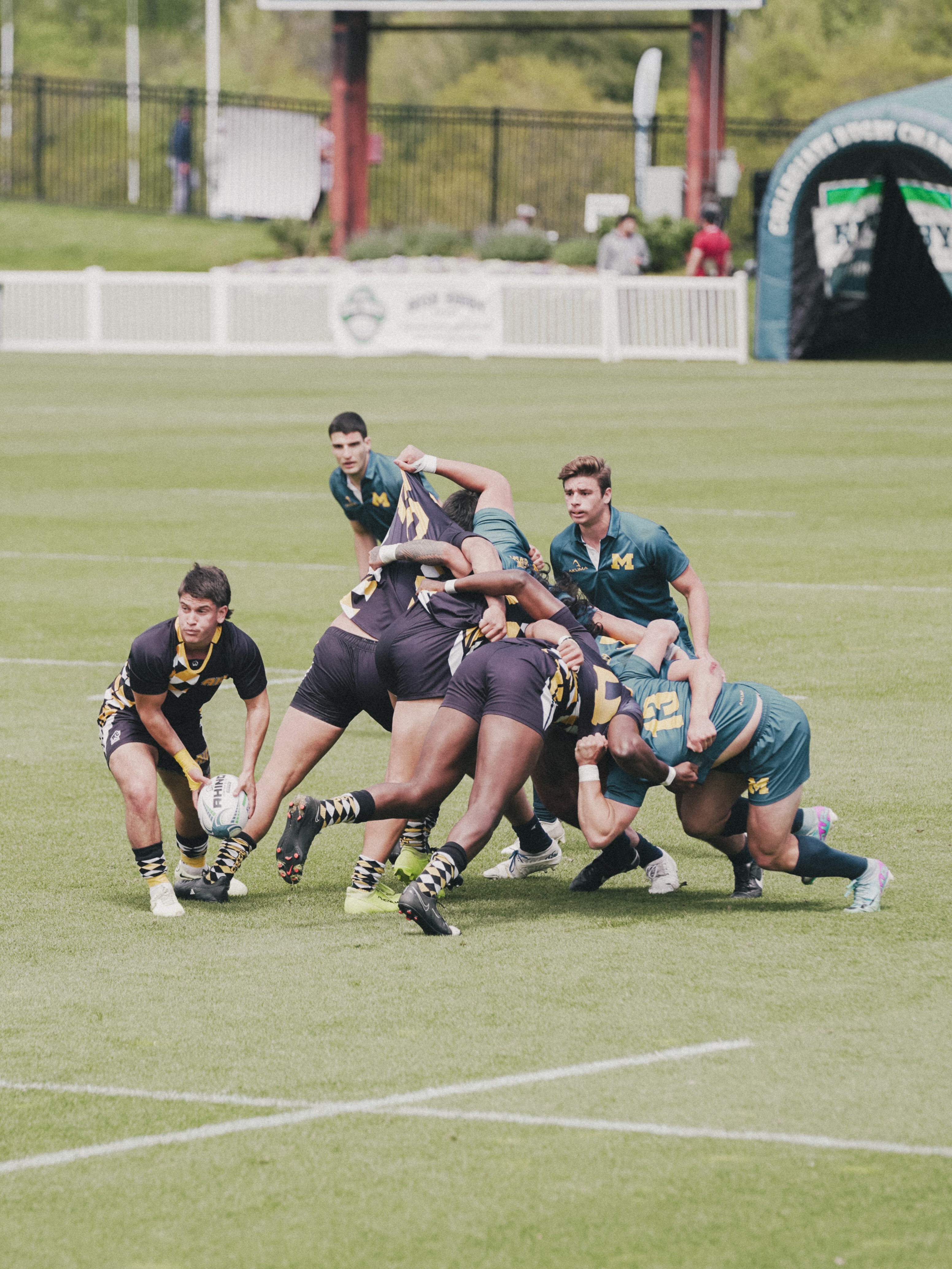 Rugby scrum