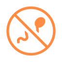 broken sperm icon