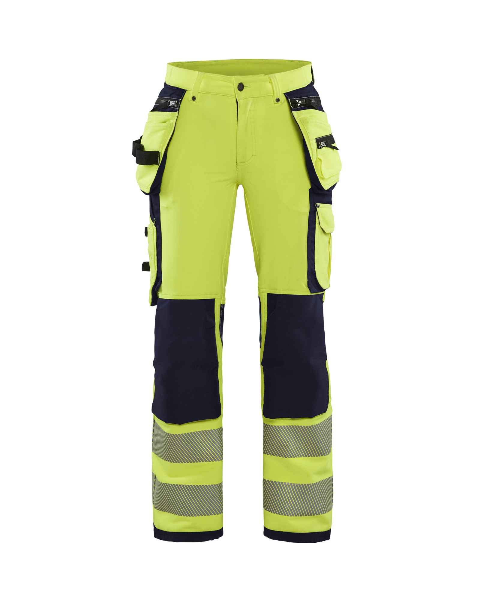 Fluo kledij dames — Blåkläder Dames High Vis werkbroek 4-weg stretch