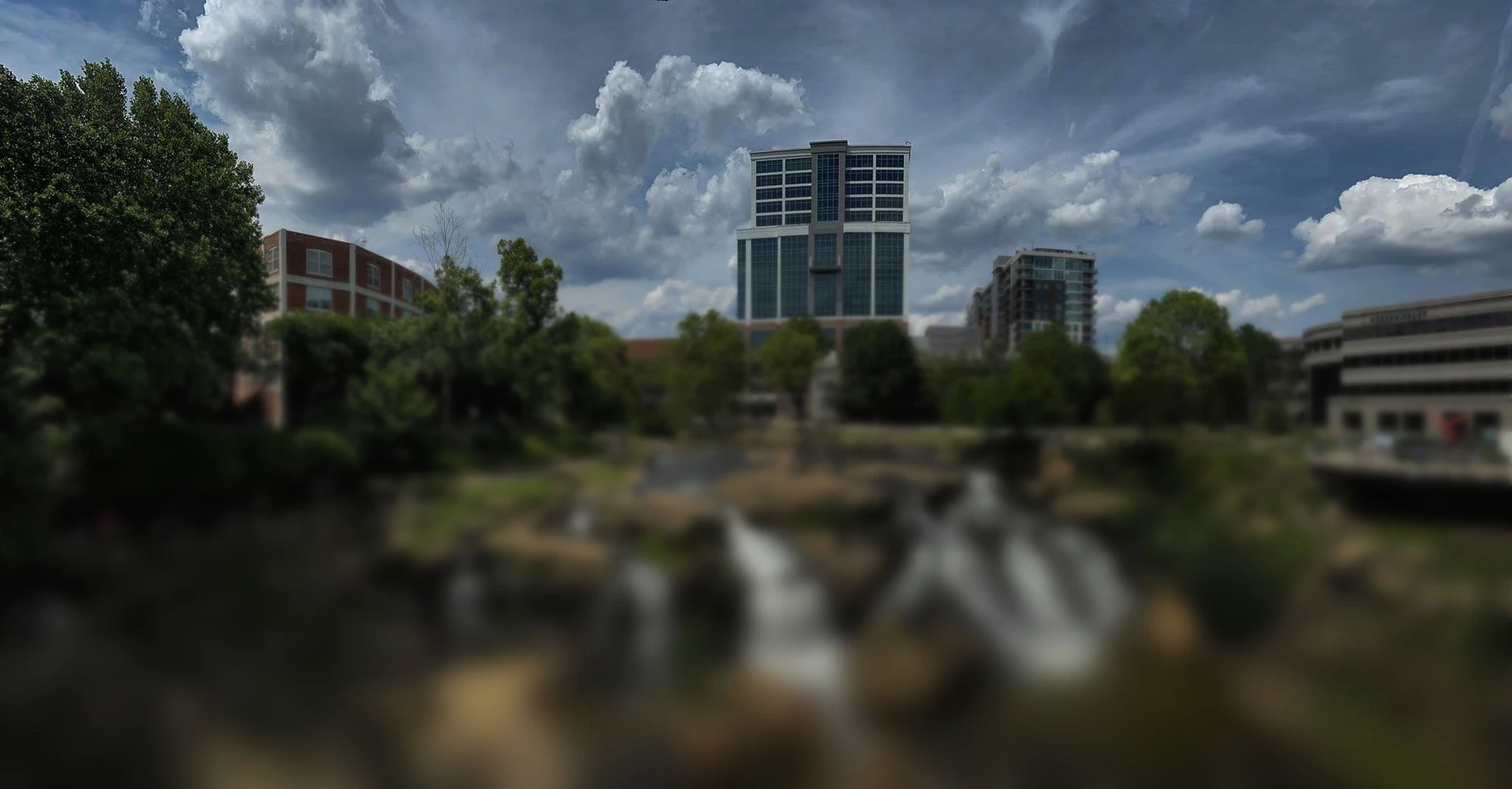 Falls Park on the Reedy, South Main Street, Greenville, SC, USA