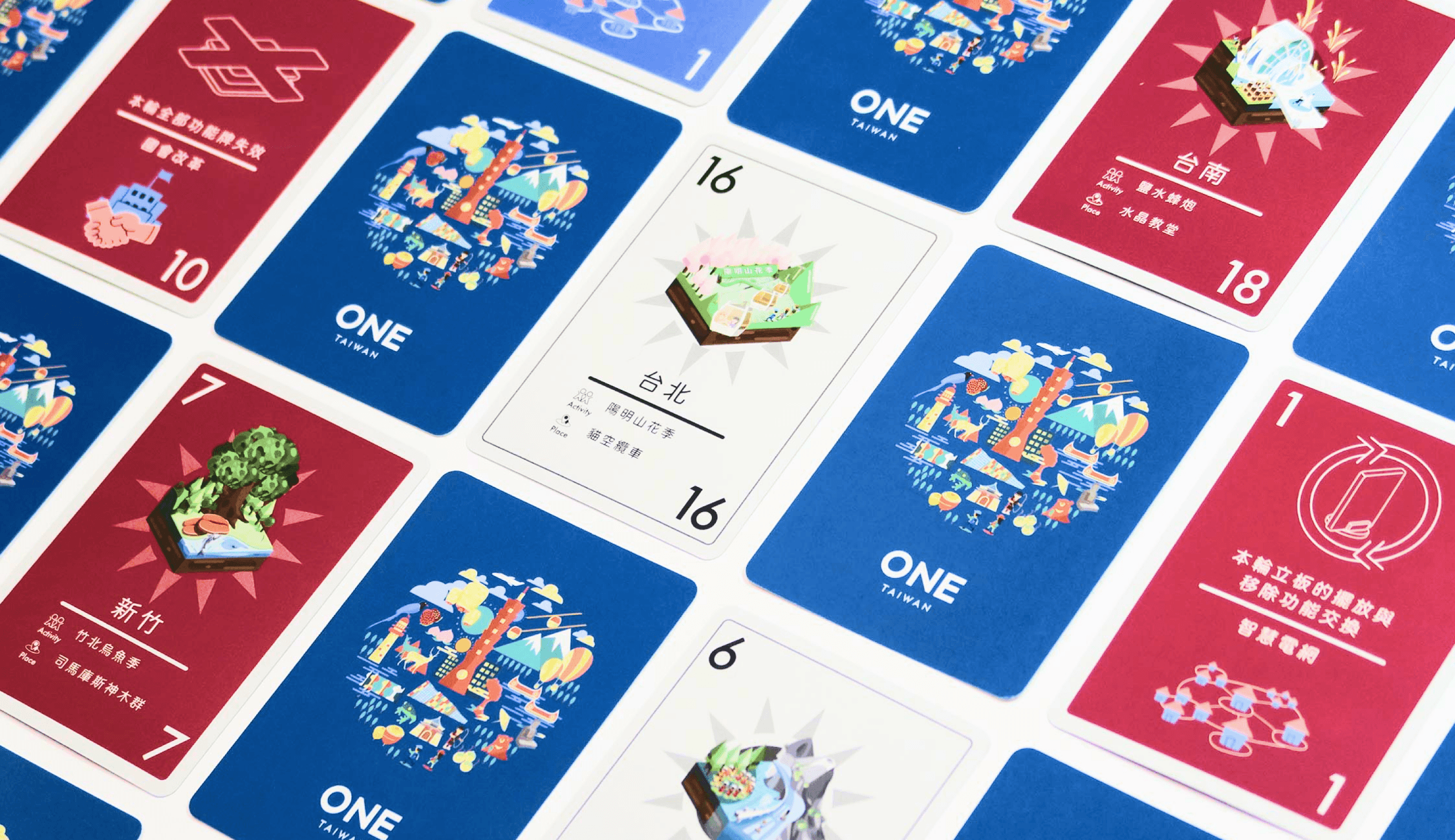 Case: One Taiwan UI design Illstration Package Design