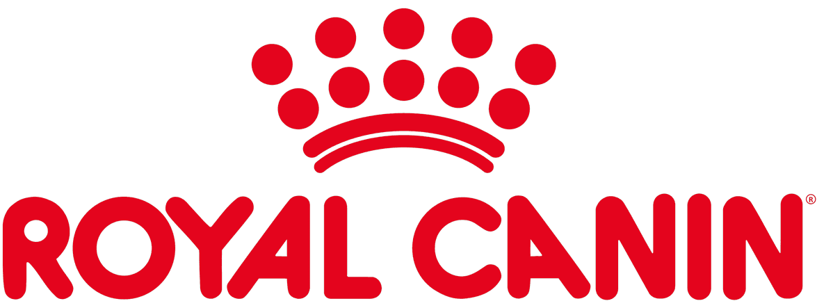 Royal Canin logo—professional pet food brand recommended by our veterinarians.