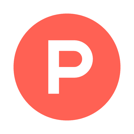 This is the logo of Product Hunt.