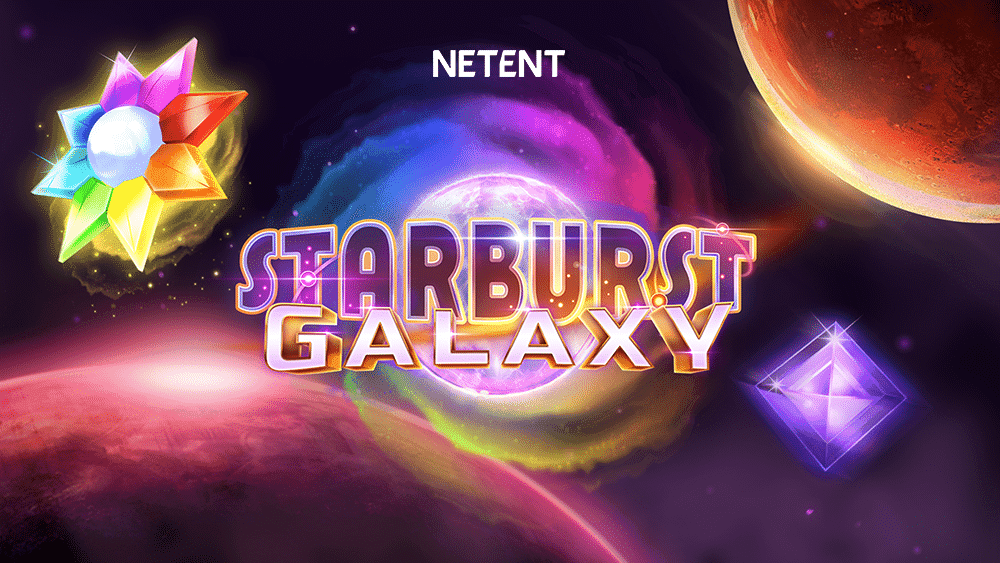 Starburst Galaxy - visuel officiel Evolution NetEnt