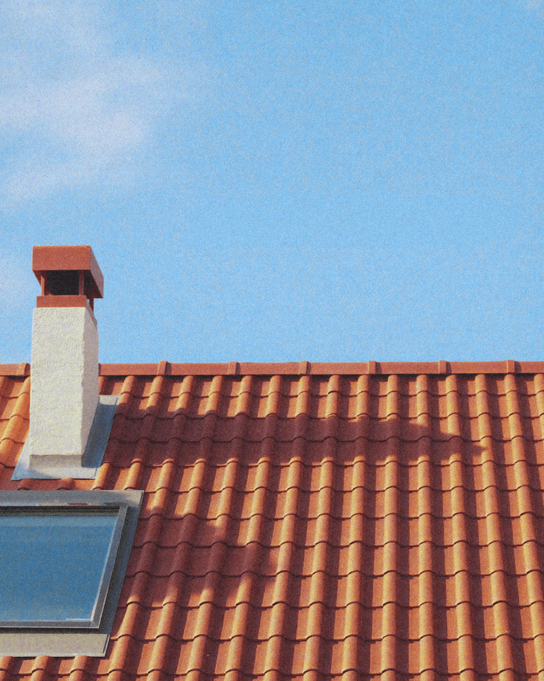 Four sailboats and a speedboat on the water
