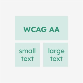 Contrast checker tool on BrandDeck