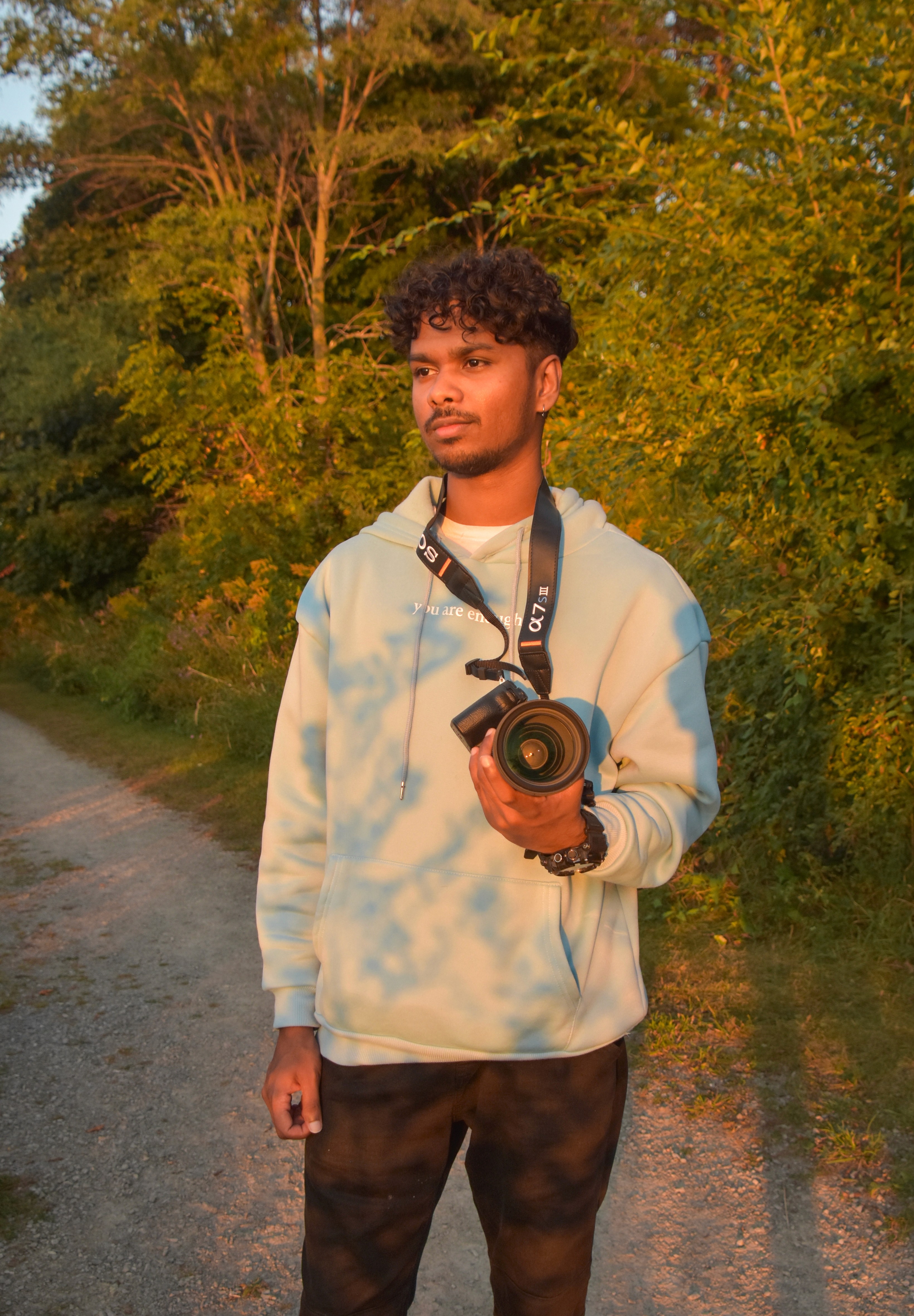 Portrait of portfolio creator