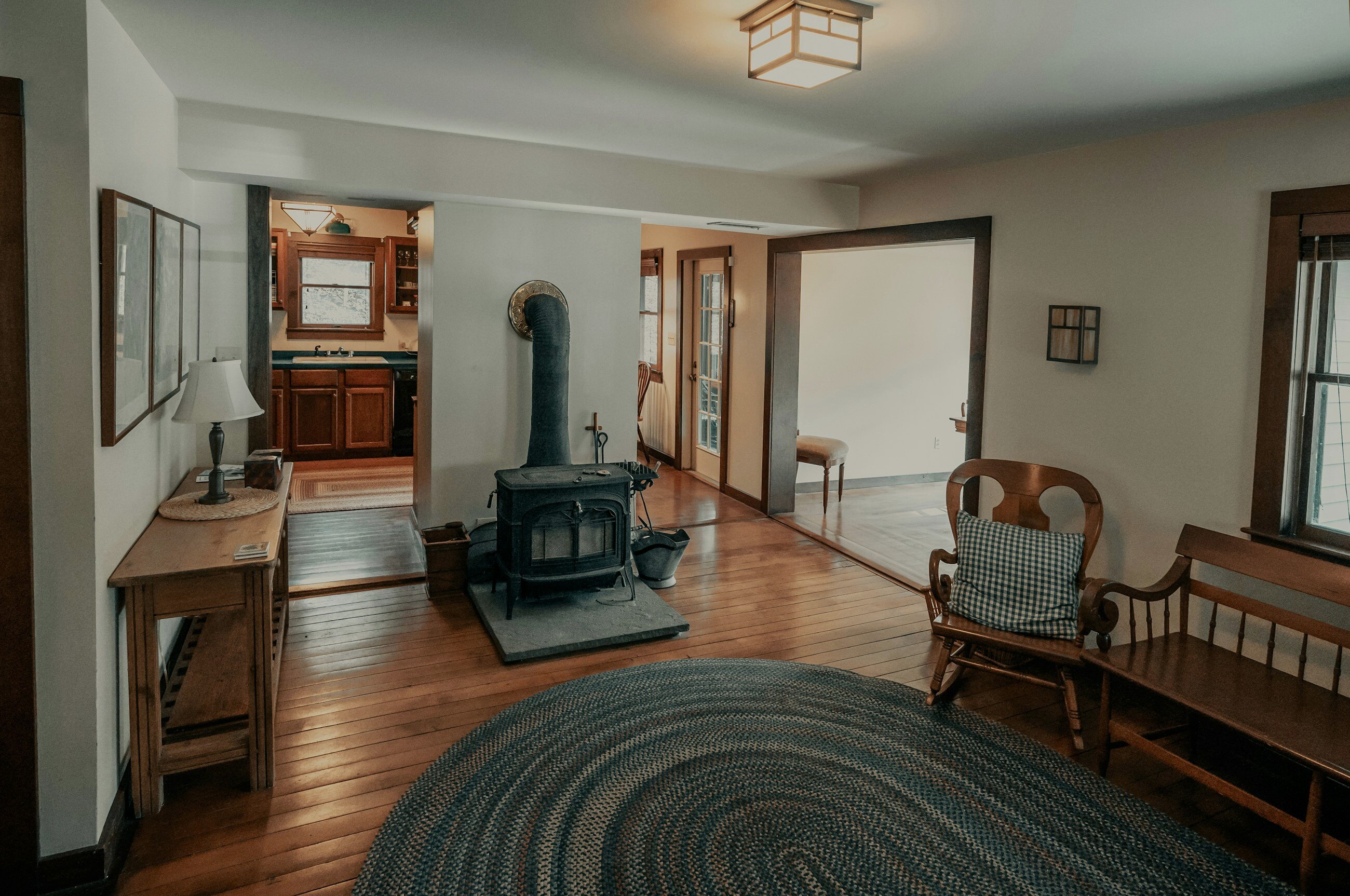 Existing room before renovation