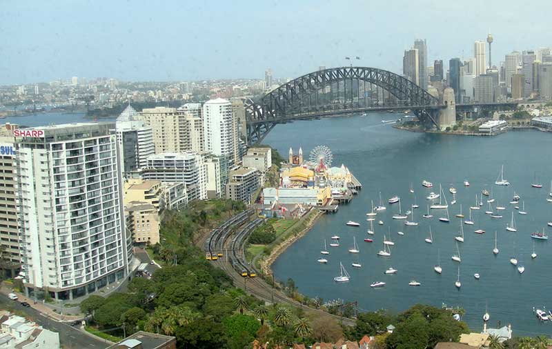 Milsons point view
