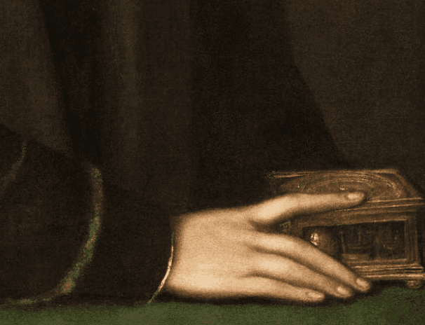 a man holding a cocktail