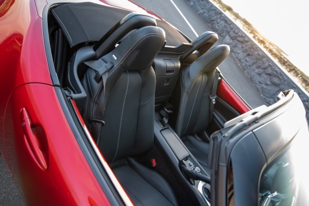 Red Mazda Miata MX-5 Convertible for Rent Big Island Hawaii