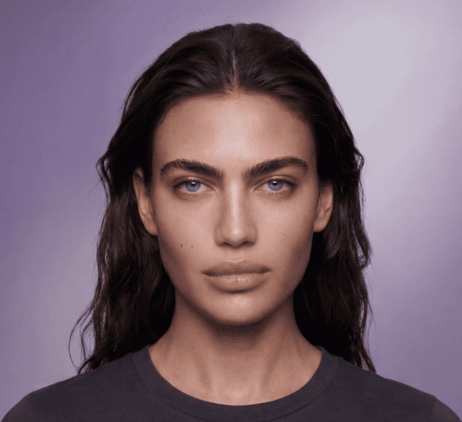 Mila Kovač AI model portrait for jewelry visuals