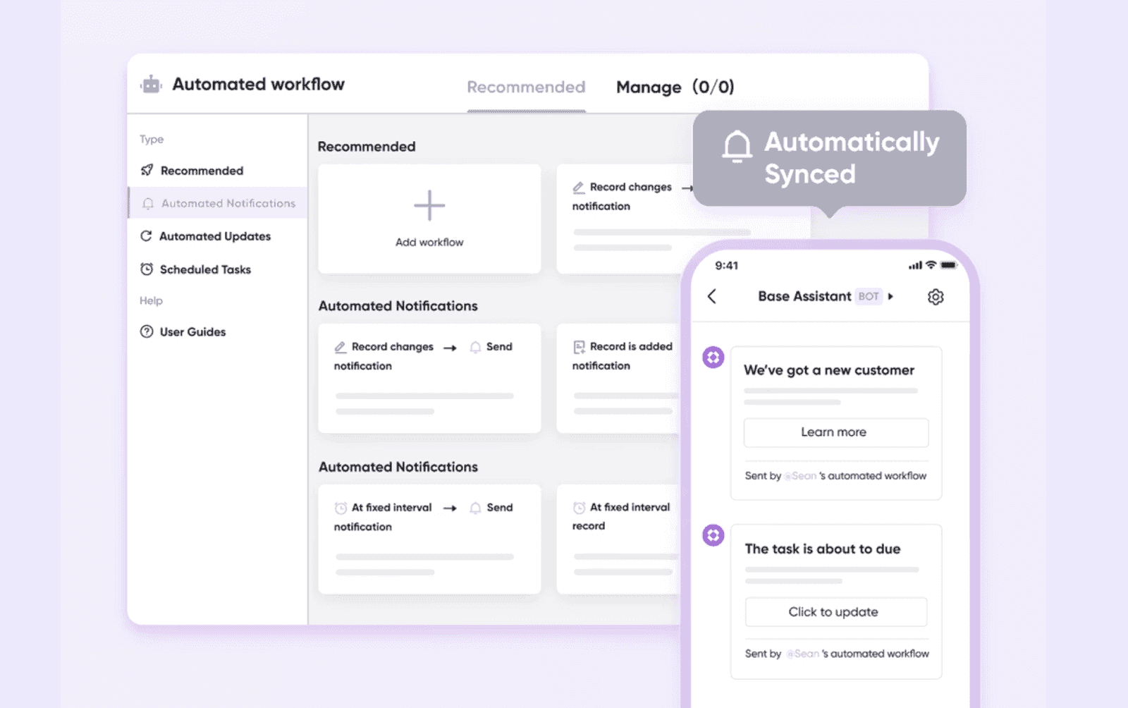 automate your sales process with Lark CRM