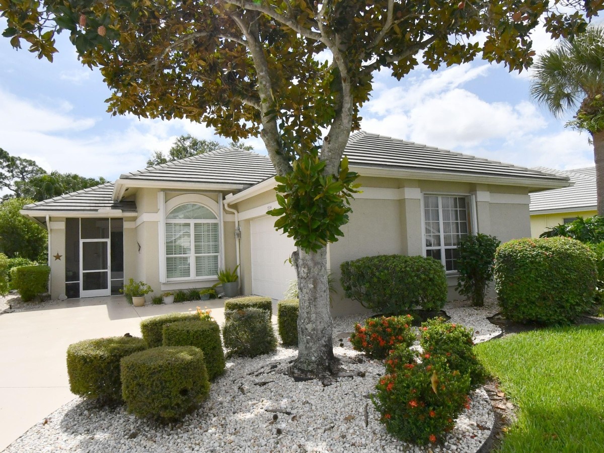 2007 Roof Addition in Marsh Landing, PGA Village, Port St Lucie with Entegra Flat Tile in Natural Gray