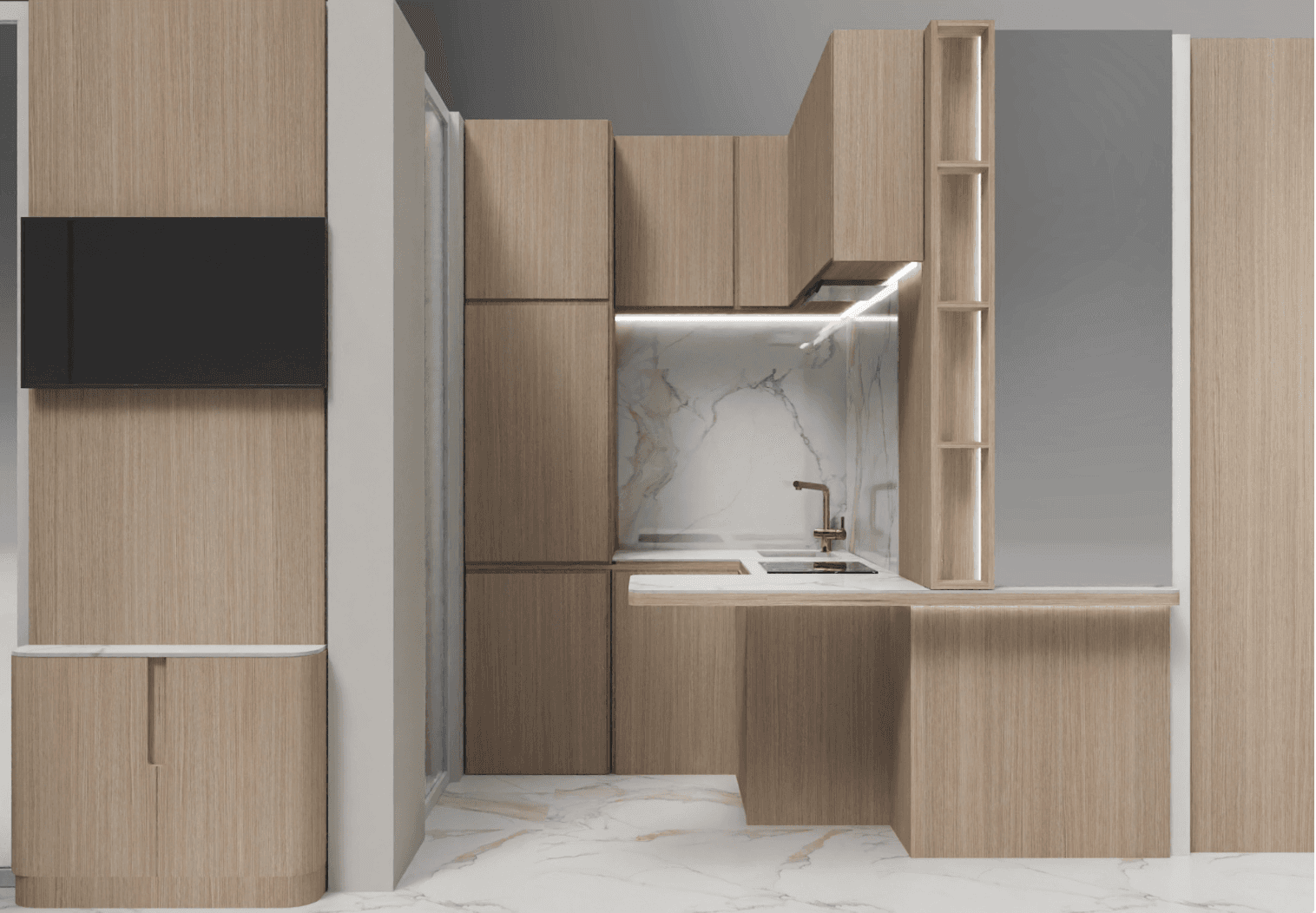 Studio Apartment in Carré d'Or Monaco – Close to Casino Square