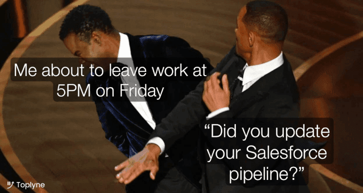 Sales struggles are real.