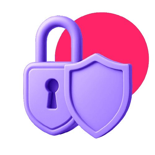 Illustration d'un cadenas et d'un bouclier