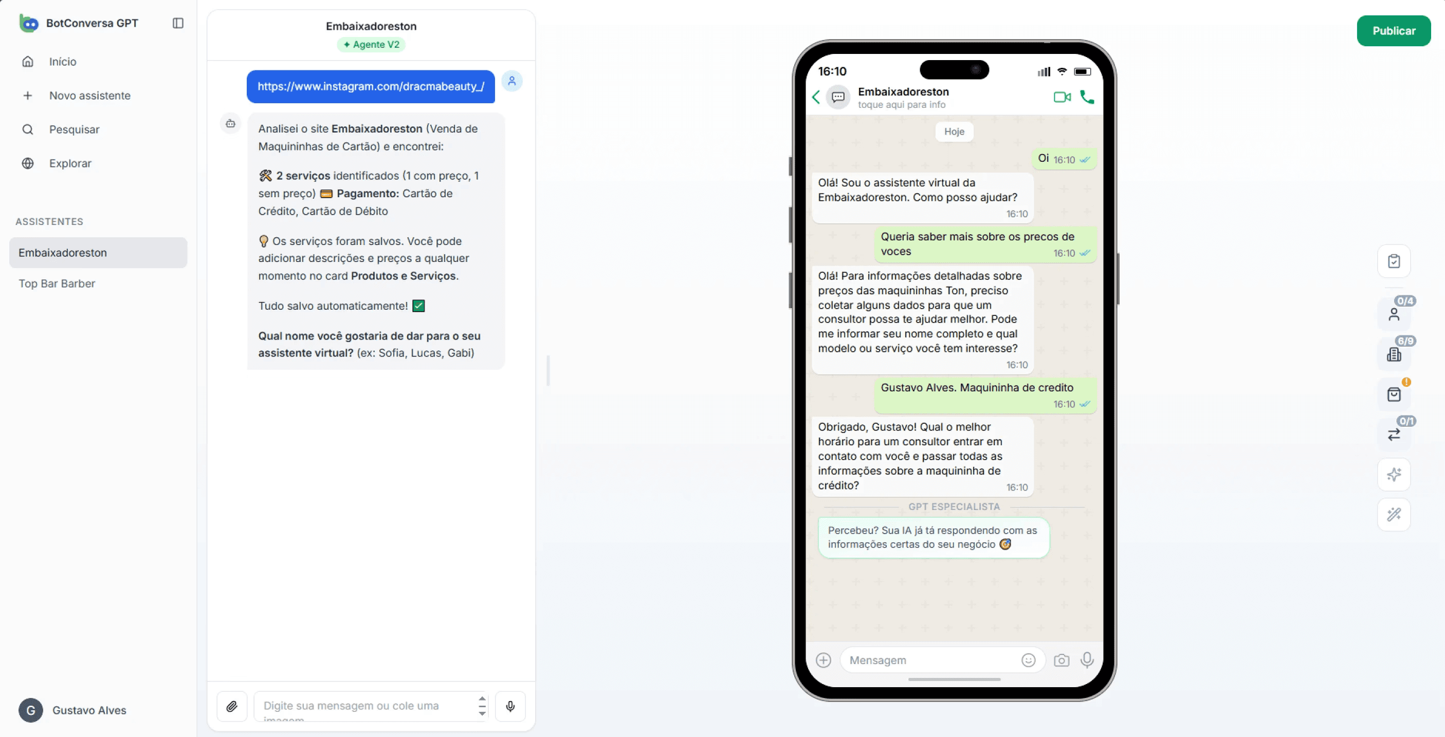 An image of Dreelio's dashboard