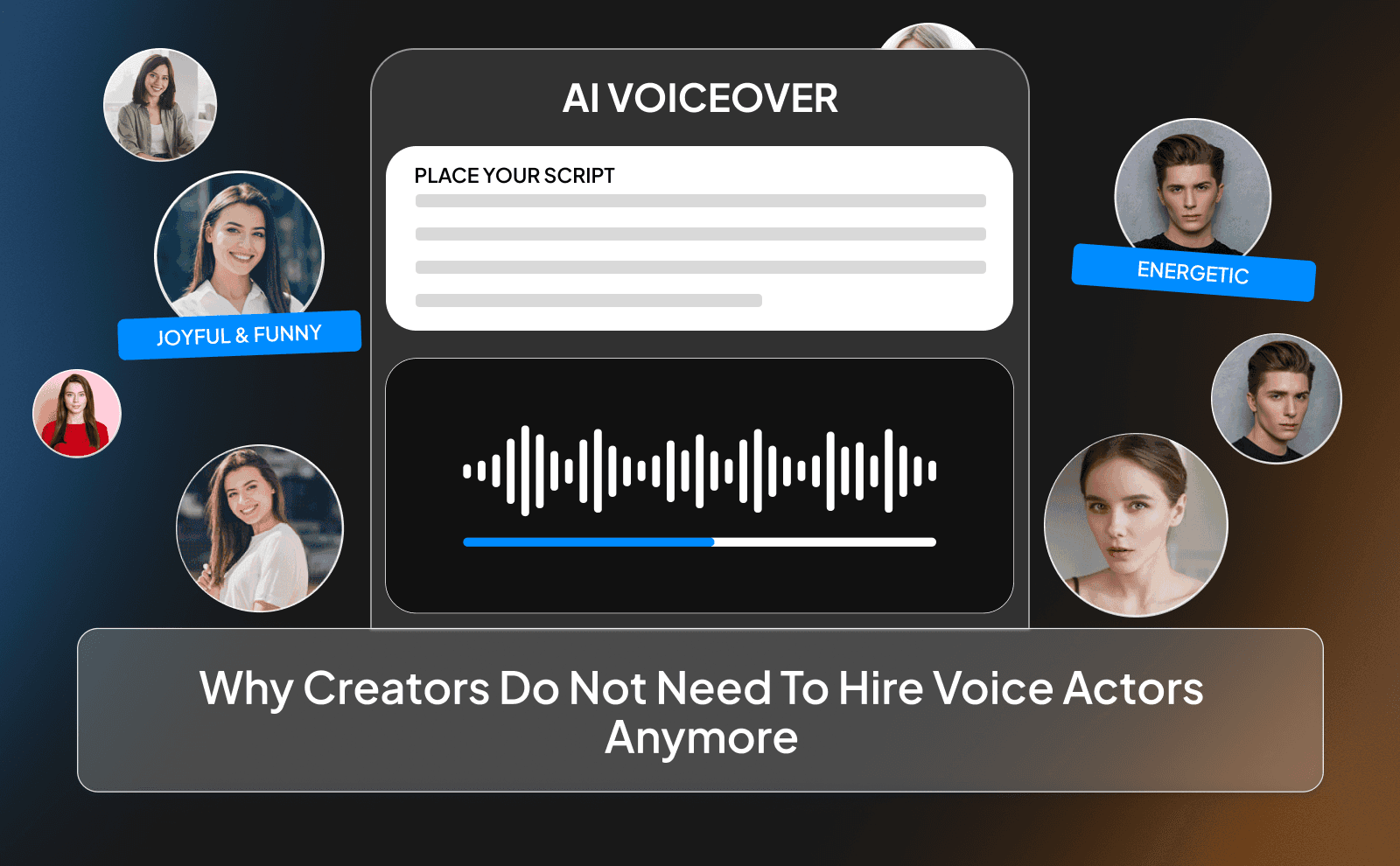 Why creators do not need to hire voice actors anymore