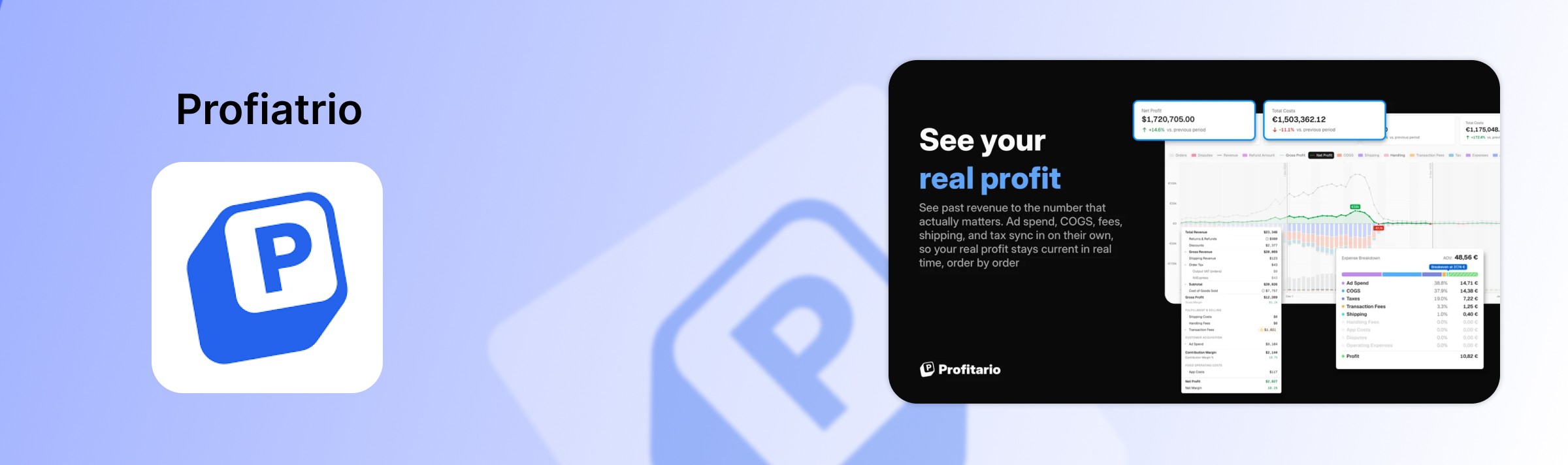 Profitario Shopify App
