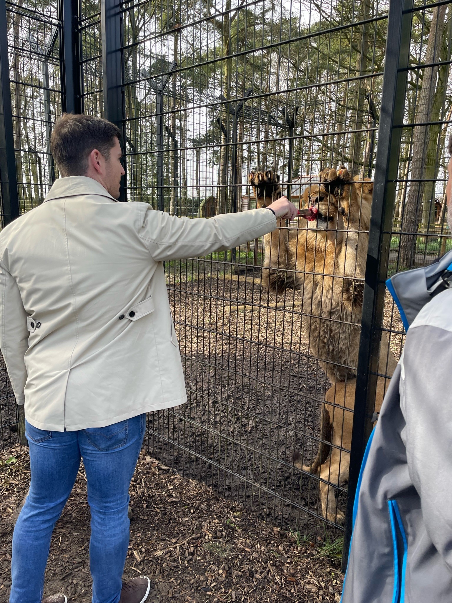 Snow-covered chalet venue for IQUW corporate ski event