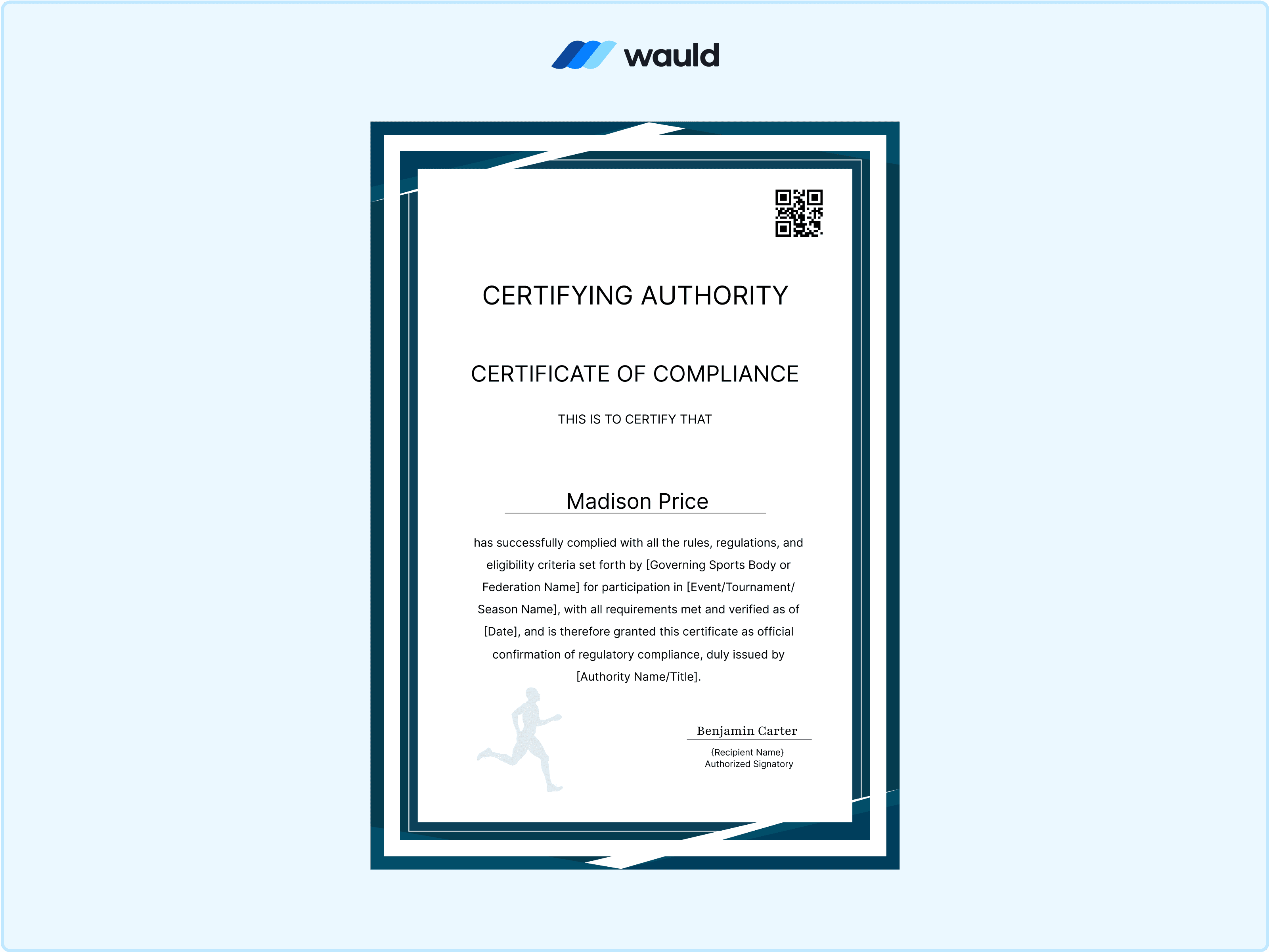 Wauld - A Sophisticated and Sleek Portrait Template&nbsp;