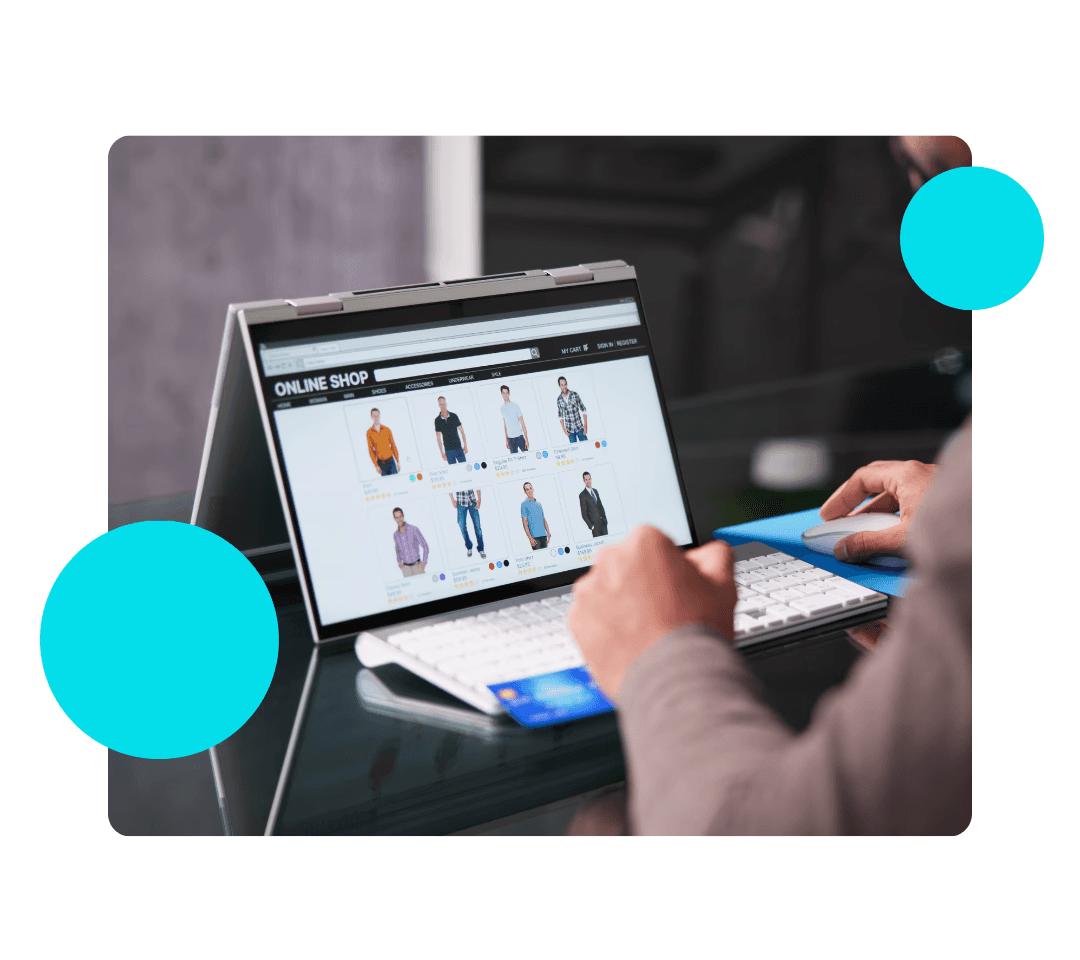 A complex network of interconnected nodes and lines, representing a system or process.  The nodes are various shapes and sizes, some containing text or icons. The overall style is dark with purple accents.