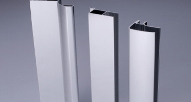 aluminium extrude standing up