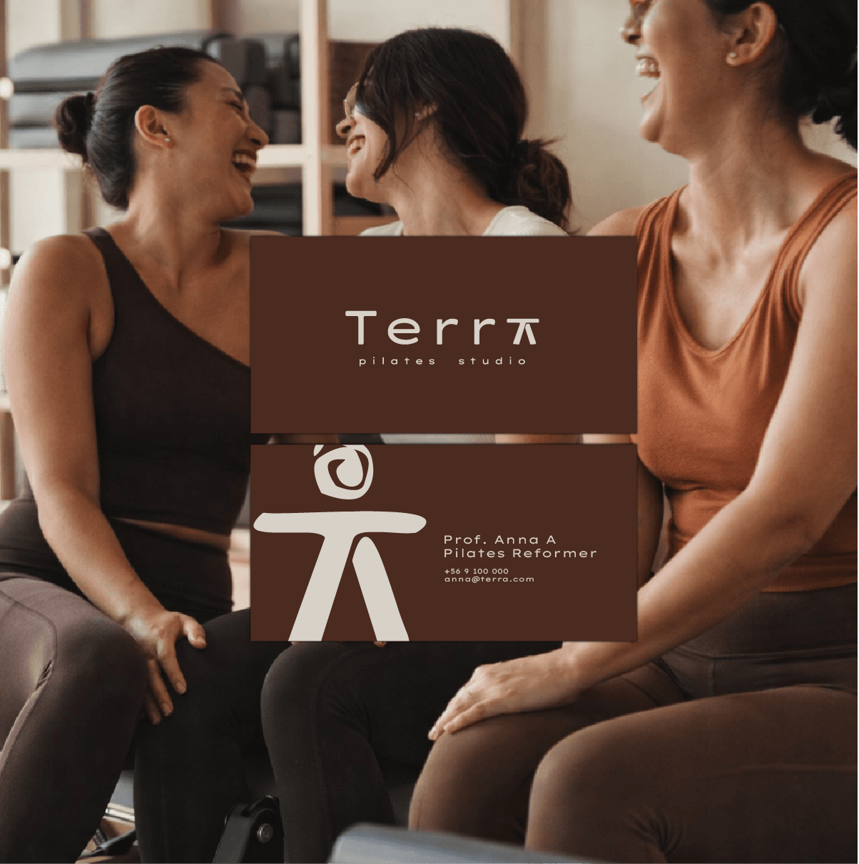 Branded packaging design for Terra Pilates Studio